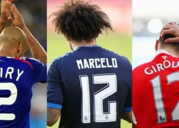 10 mejores jugadores de fútbol con el número 12